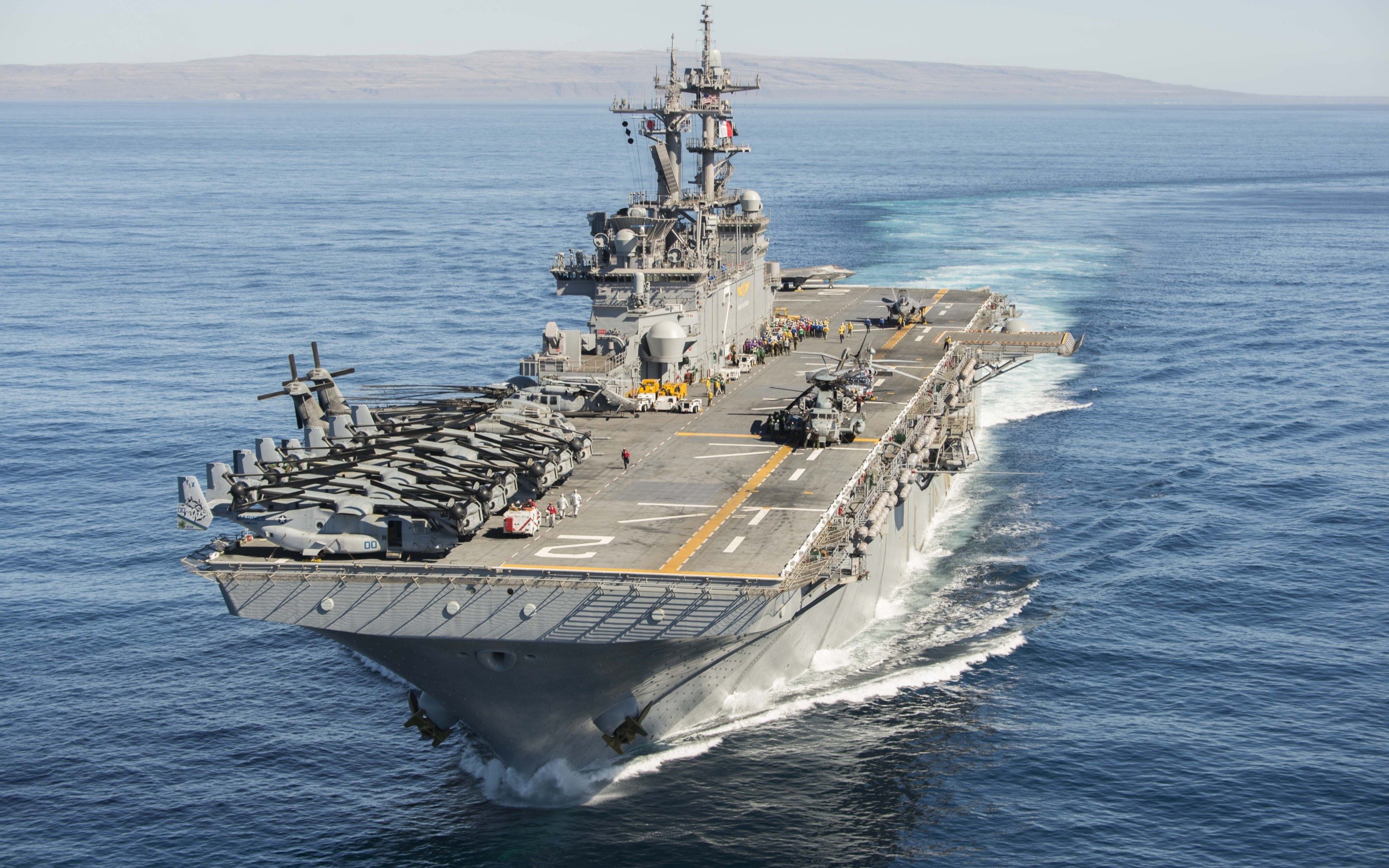 USS Essex, LHD 2, el buque de asalto anfibio, Wasp-de clase, de la Armada de EEUU, American moderno buque de guerra, estados UNIDOS
