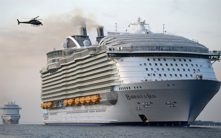 Harmony of the Seas, Royal Caribbean International, cruise liner, luxury ship, Oasis cruise ship