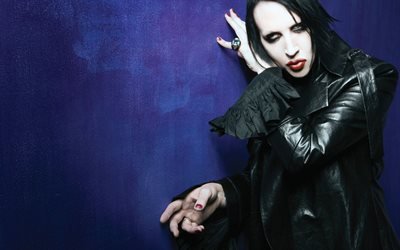 Marilyn Manson, le groupe de rock am&#233;ricain, Brian Hugh Warner, portrait, rock, chanteurs, &#233;tats-unis