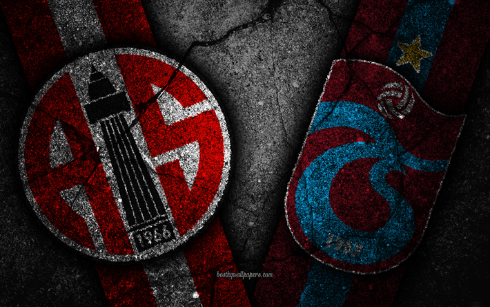 Trabzonspor vs Antalyaspor, Omg&#229;ng 10, Super League, Turkiet, fotboll, Antalyaspor FC, Trabzonspor FC, turkish football club
