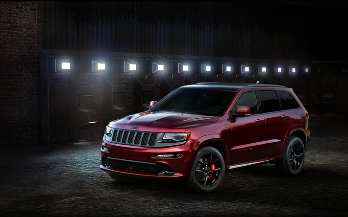 Jeep Grand Cherokee, SUVs, night, 2017 cars, new Grand Cherokee, Jeep