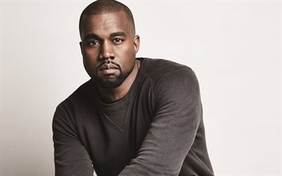 Kanye West, retrato, 4k, sess&#227;o de fotos, O rapper americano, cantor