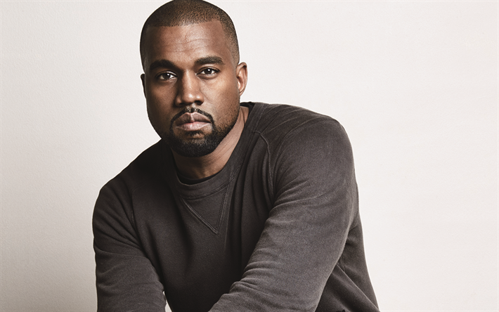 Kanye West, portr&#228;tt, 4k, photoshoot, Amerikansk rappare, s&#229;ngare
