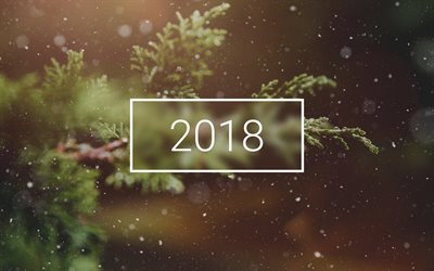 2018, 謹賀新年, 2018年までの概念, 森林, 木