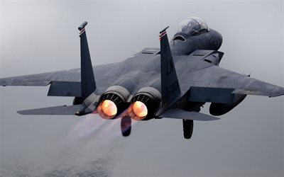 ماكدونيل دوغلاس F-15E Strike Eagle, F-15, مقاتلة أمريكية, البحرية الأمريكية, من اقلاعها من حاملة طائرات, الولايات المتحدة الأمريكية, الطائرات المقاتلة, ماكدونيل دوغلاس