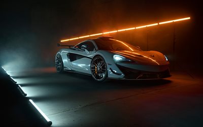 Novitec McLaren 620R, 4k, hyperautot, 2020-autot, superautot, viritys, McLaren