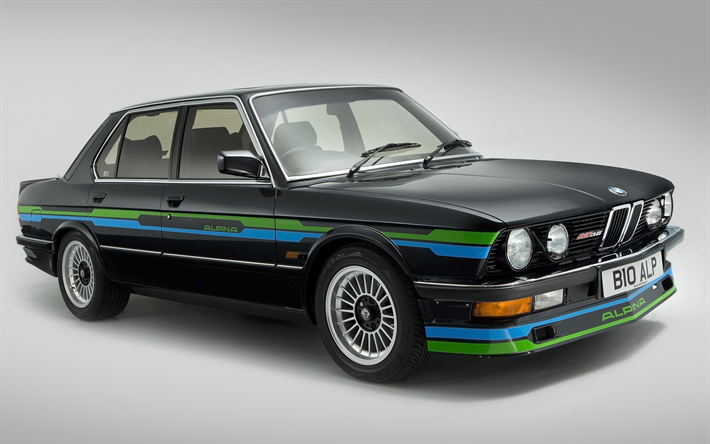 البينا B10, 1987 السيارات, 4k, في المملكة المتحدة-spec, BMW E28, السيارات الألمانية, ضبط, E28, BMW