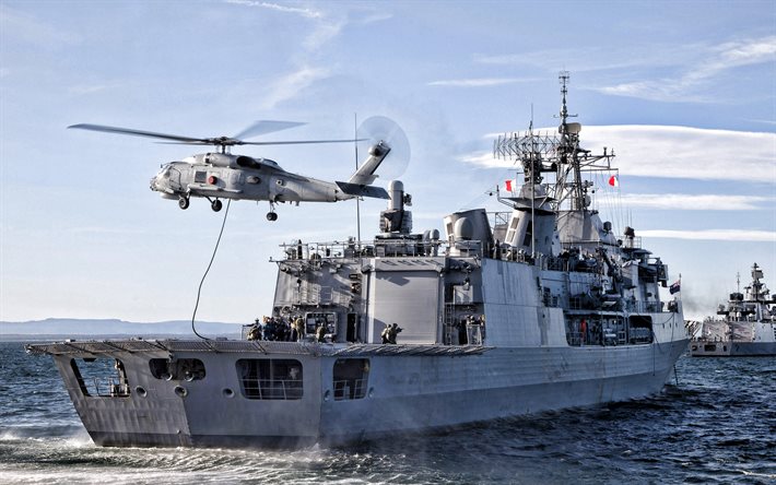 HMNZS تي مانا, F111, (أ) السلاح البحري الملكي النيوزيلندي:, السفن الحربية, RNZN, فرقاطتان من طراز ANZAC, طراز SH-2G(A) Super Seasprite