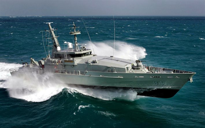 HMAS Larrakia, ACPB 84, Royal Australian Navy, barco-patrulha, classe Armidale, navios de guerra australianos