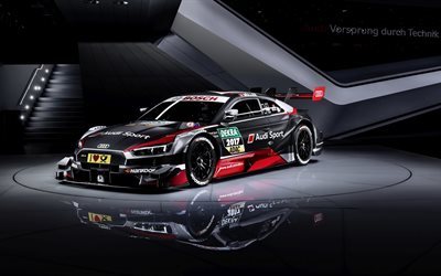 Audi RS5 Coupe, 2017, DTM, Racing cars, German cars, tuning, Audi