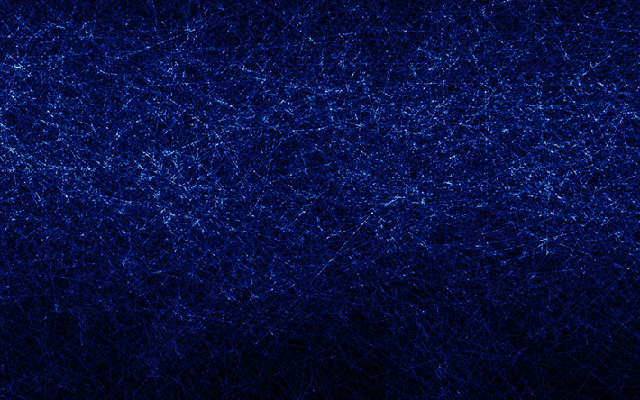 azul criativo de malha, azul de tecnologia da textura, fundo azul, rede de conceitos