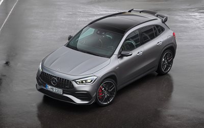Mercedes-AMG GLA 45 S, 4k, tuning, 2020 cars, H247, crossovers, 2020 Mercedes-Benz GLA-class, german cars, Mercedes