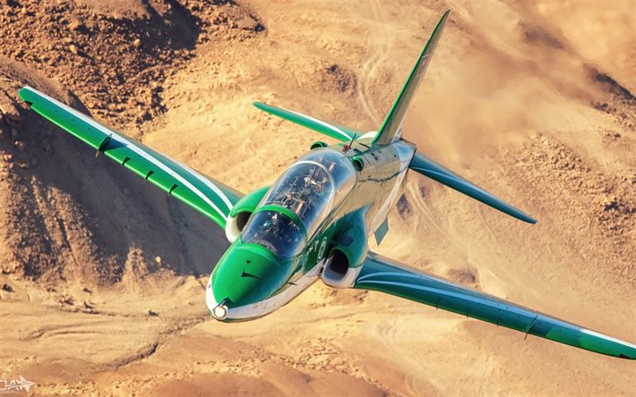 Hawker Siddeley Hawk, Saudi Hawks, Saudi Air Force, Military aircraft, HESJA Air-Art Photography, Saudi Arabia