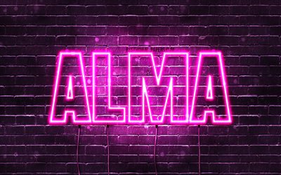 Download wallpapers Alma, 4k, wallpapers with names ...
