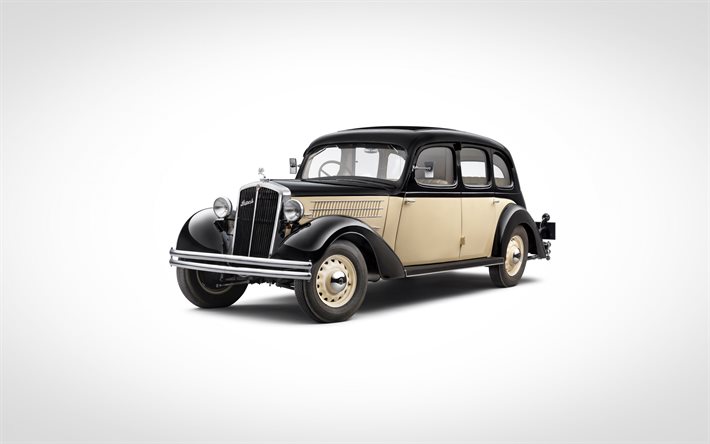 Skoda Superb, 1934, &#224; l&#39;ext&#233;rieur, voitures r&#233;tro, vintage voitures, tch&#232;que voitures, Skoda