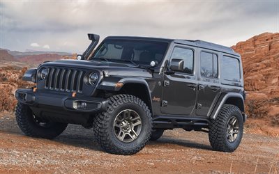 Jeep J-Vaunu, desert, 2018 autoja, offroad, J-Vaunu, Katumaasturit, Jeep