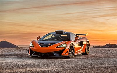 McLaren 620R, 4k, fuoristrada, auto del 2021, supercar, McLaren 620R del 2021, HDR, hypercar, McLaren