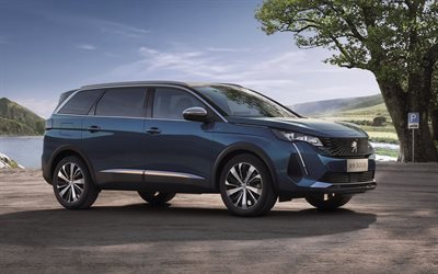 Peugeot 5008 GT, road, CN-spec, 2021 cars, crossovers, french cars, 2021 Peugeot 5008, Peugeot