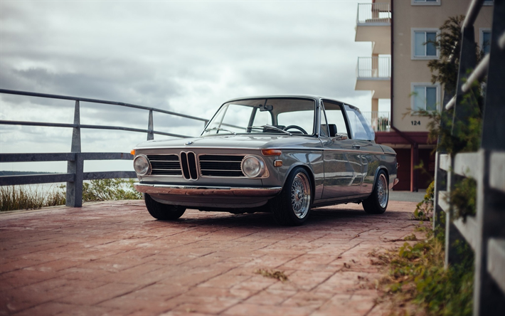 BMW 02, E10, 1971 auto, auto tedesche, auto retr&#242;, BMW
