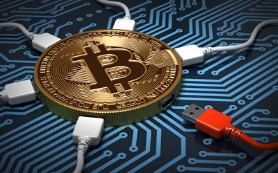 bitcoin, Concetto, rete di pagamento, i soldi in linea, crypto valuta
