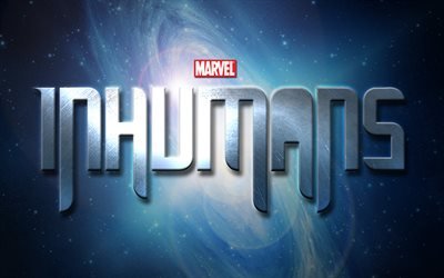 Inhumans, Logotyp, superhj&#228;lte i tv-serien, Marvel