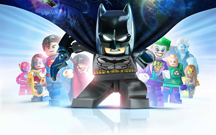 4k, Lego Batman 3 Beyond Gotham, 2017 pelej&#228;