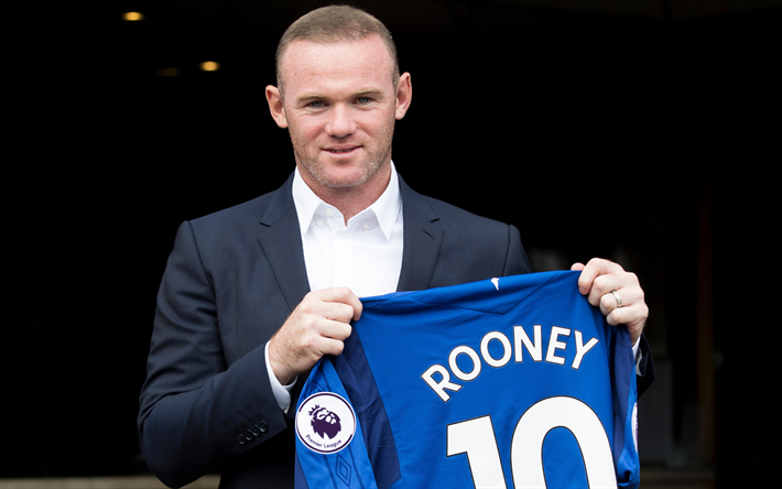Wayne Rooney, l&#39;Everton, il calcio, la Premier League, Inghilterra, Wayne Mark Rooney