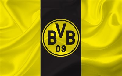 Borussia Dortmund, Emblem, logotyp, fotboll, Tyskland, Bundesliga