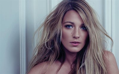 Blake Lively, portrait, 2018, Hollywood, american actress, photoshoot, movie stars, blonde, beauty