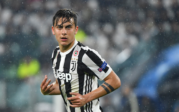 Paulo Dybala, young argentine football star, Juventus FC, Serie A, football, Italy, talented football players