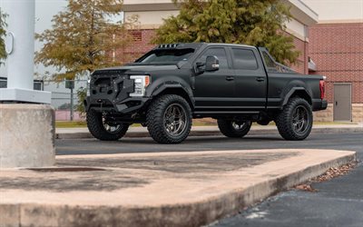 EVS Moteurs, l&#39;accordage, le Ford F-250 Super Duty, 4k, 2018 voitures, les voitures am&#233;ricaines, des pick-up, tunned F-250, Ford