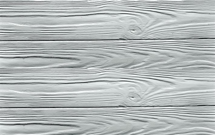 fond de bois blanc, macro, texture bois horizontale, planches de bois, fonds de bois, fonds blancs, textures de bois
