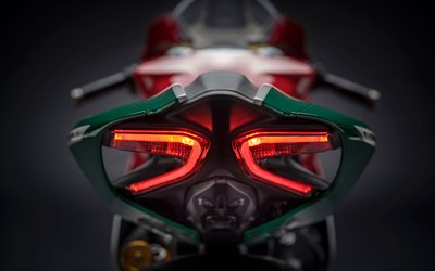 A Ducati 1299 Panigale R Edi&#231;&#227;o Final, close-up, 4k, 2017 motos, sportbikes, Ducati
