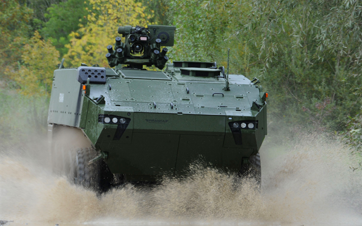 Mowag Piranha V, IFV, armored personnel carrier, offroad