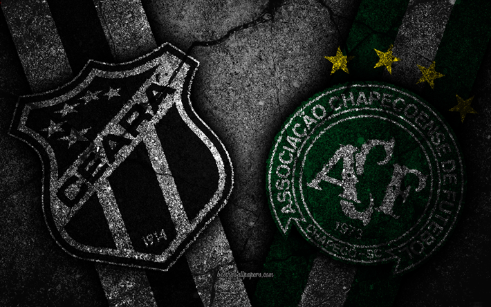 Ceara vs Chapecoense, 丸27, エクストリーム-ゾー, ブラジル, サッカー, Ceara FC, Chapecoense FC, ブラジルのサッカークラブ