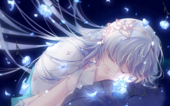 Anastasia, blue rose, Caster, Fate Grand Order, manga, Fate Series, TYPE-MOON