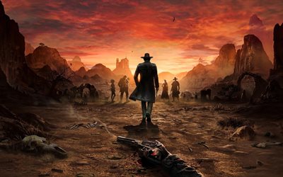 Desperados 3, poster, promotional materials, new games, PlayStation 4, Xbox One, THQ Nordic