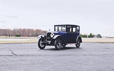 Packard Single Six Sedan, 4k, retro cars, 1923 cars, Packard