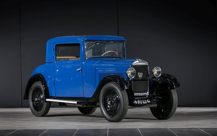 Peugeot 201 Coupe, 4k, coches retro, 1929 coches, coches franceses, 1929 Peugeot 201 Coupe, Peugeot