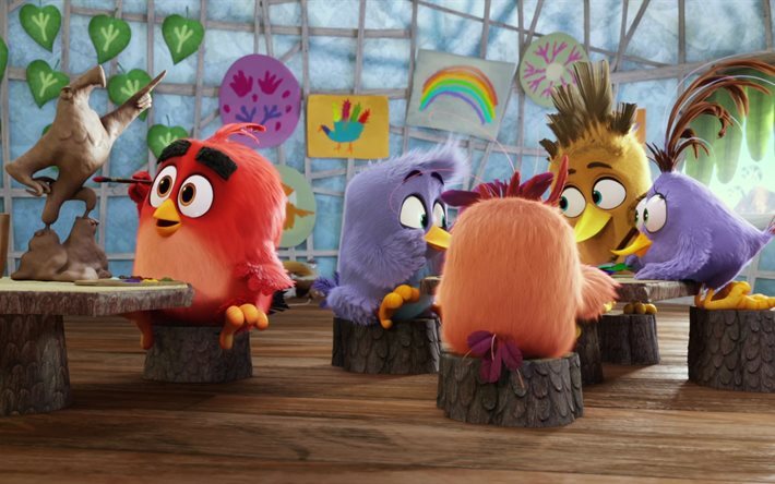 Angry Birds, Le Film, la 3D, les oiseaux