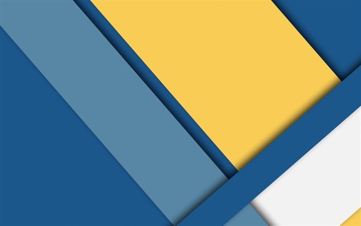 blue yellow abstract, geometric pattern, rectangles, material desing