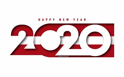 Let&#243;nia 2020, Bandeira da Let&#243;nia, fundo branco, Feliz Ano Novo Let&#243;nia, Arte 3d, 2020 conceitos, Let&#243;nia bandeira, 2020 Ano Novo, 2020 Let&#243;nia bandeira