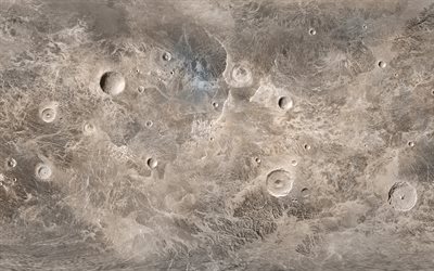 月の風景の質感, 月, 地球衛星, 月の表面の質感, クレーター