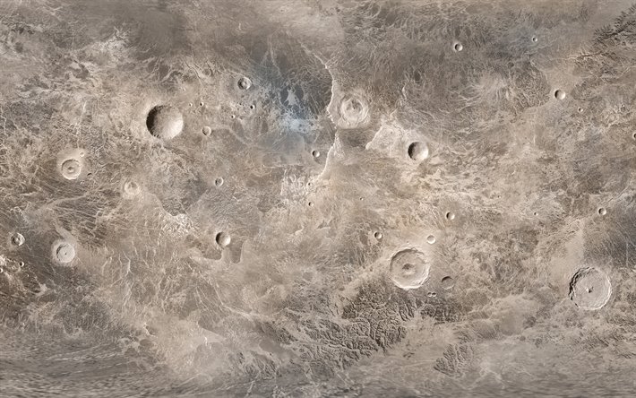 Närbild av månens yta