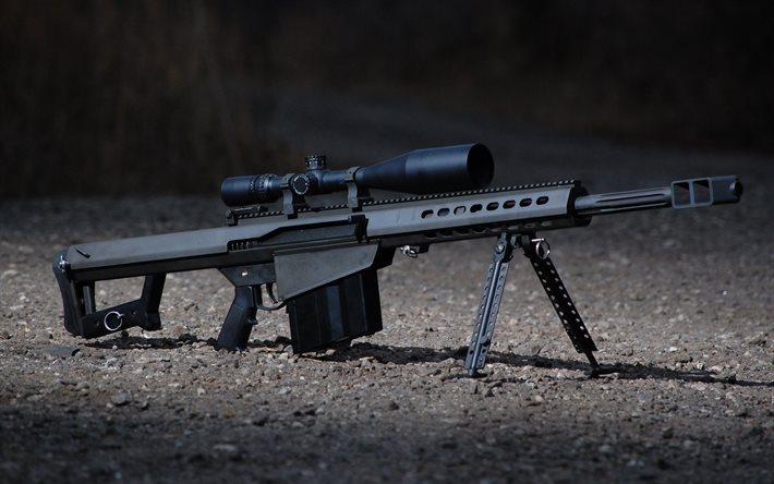 barrett m82, Kiv&#228;&#228;ri, USA, sniper rifle