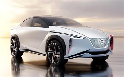 Nissan IMx, 4k, 2017 cars, electric cars, crossovers, Nissan