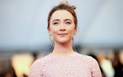 Saoirse Ronan, 4k, beauty, irish actress, Hollywood, blonde