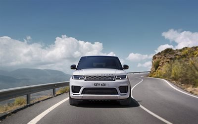 Range Rover Sport Plug-In Hybrid, 4k, 2017 cars, PHEV, Range Rover Sport