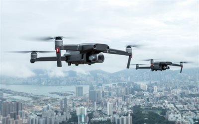 DJI Mavic 2 Pro, 2018, drones, quadcopter, DJI