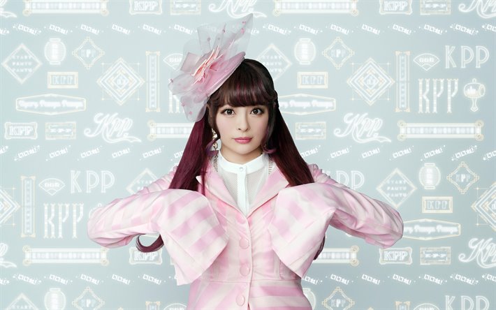 4k, Kyary Pamyu Pamyu, 2019, japanese singer, beauty, asian woman, J-Pop, Kiriko Takemura, japanese celebrity, Kyary Pamyu Pamyu photoshoot